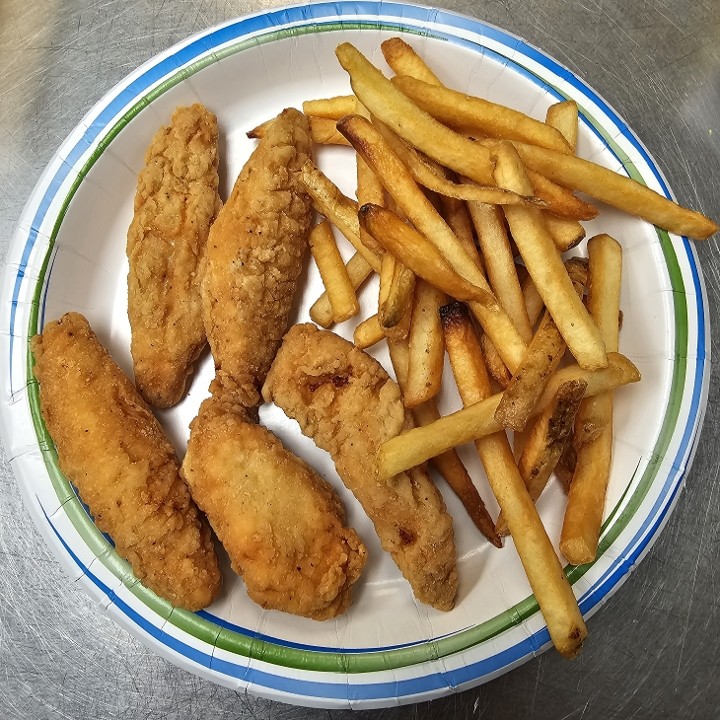 Chicken Tenders (5) w/ Fries