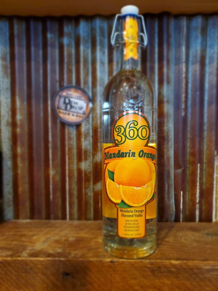 360 Orange Vodka 750 ml