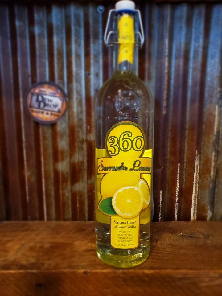 360 Lemon Vodka 750 ml