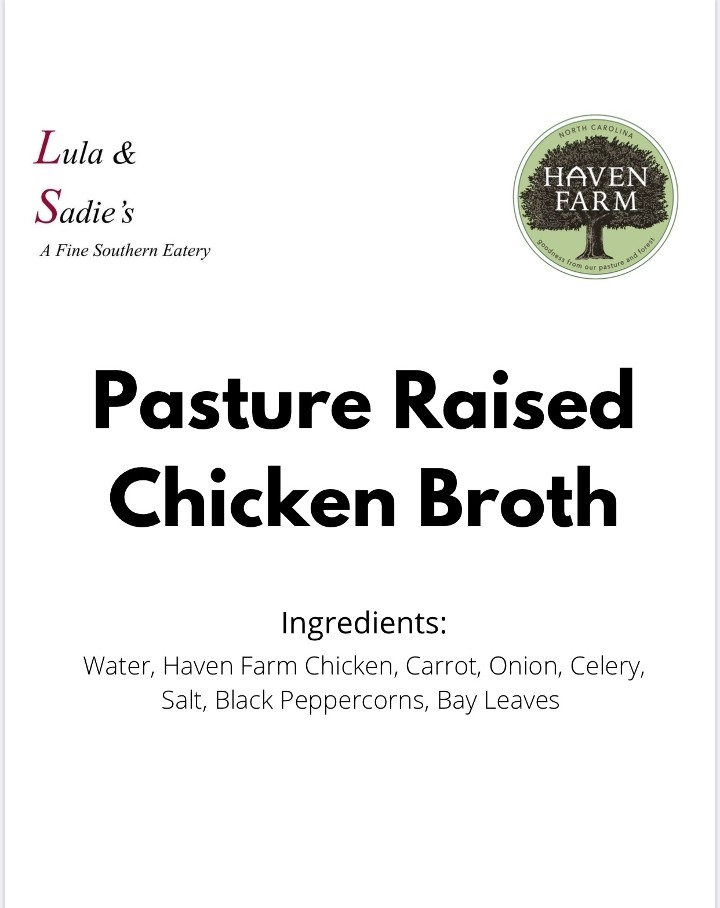 Pasture Raised Chicken Broth