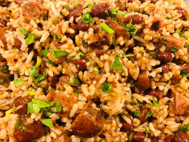 Dirty Spicy Sausage Rice