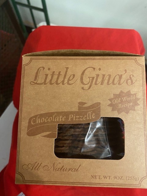 Little Gina's Chocolate Pizzelle (9 oz)