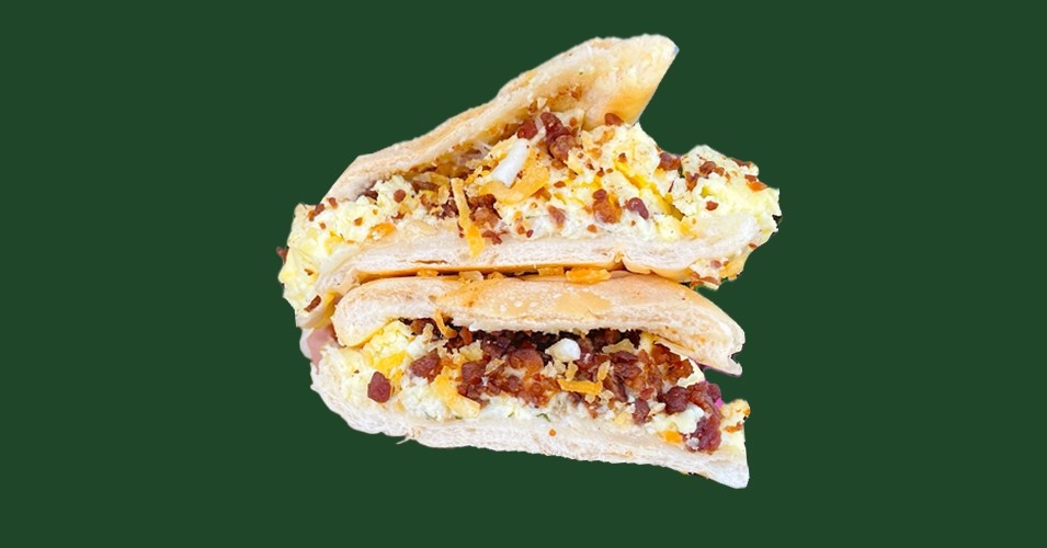 #2 Bacon + Eggs + Cheese sandwich