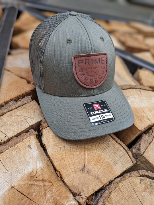 OD - Leather Patch Hat