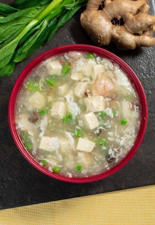 Seafood Bean Curd Soup 海鲜豆腐羹