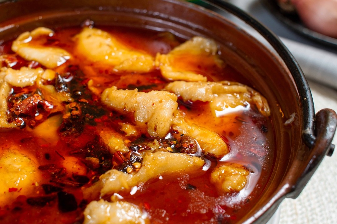 Sichuan Hot Boiled Fish 麻辣水煮鱼