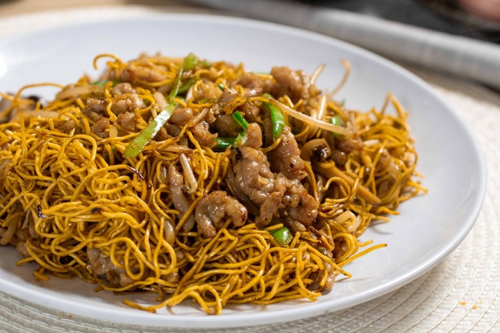 Hong Kong Soy Sauce Chow Mein 港式豉油王炒面