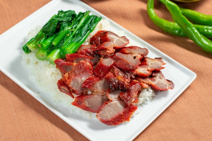 Roast Pork over Rice 叉烧饭