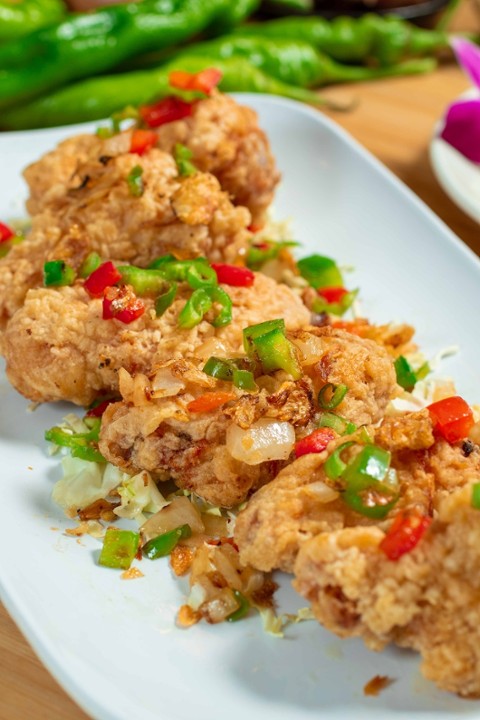 Salt Baked Chicken Wings 椒盐炸鸡翼
