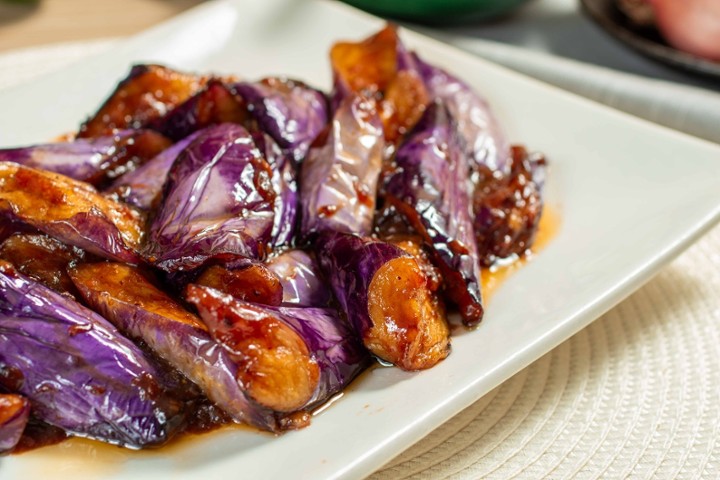 Eggplant in Garlic Sauce 鱼香茄子