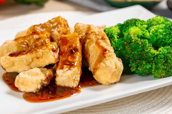 General Tso's Tofu 左宗豆腐