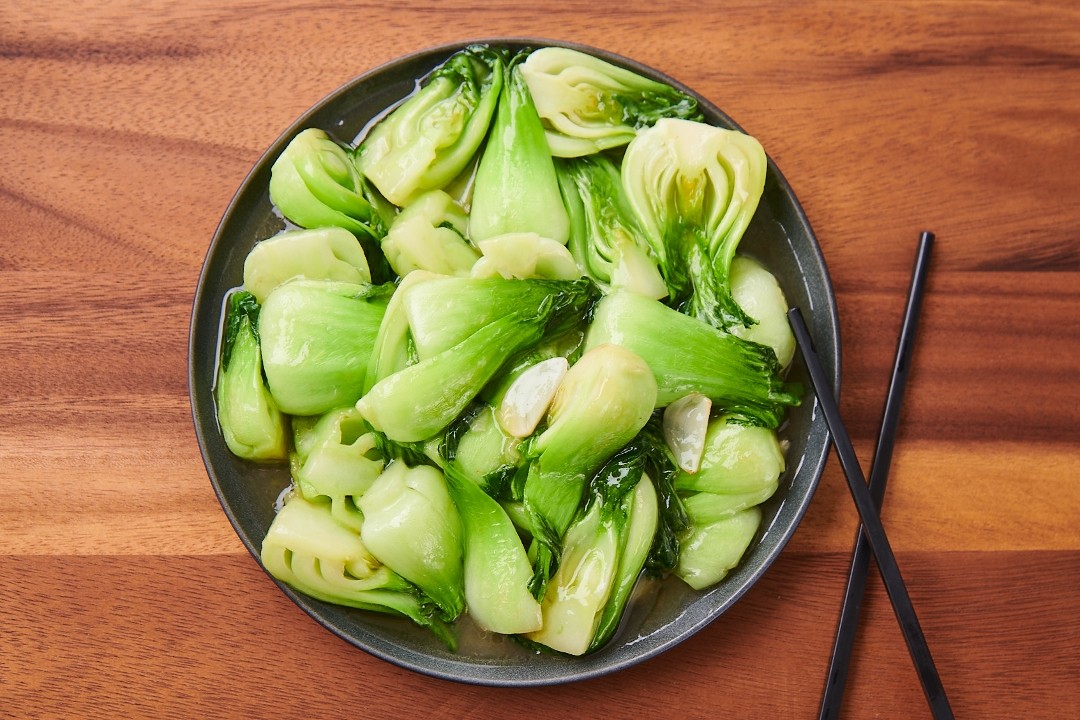 Bok Choy w Garlic 蒜蓉炒白菜