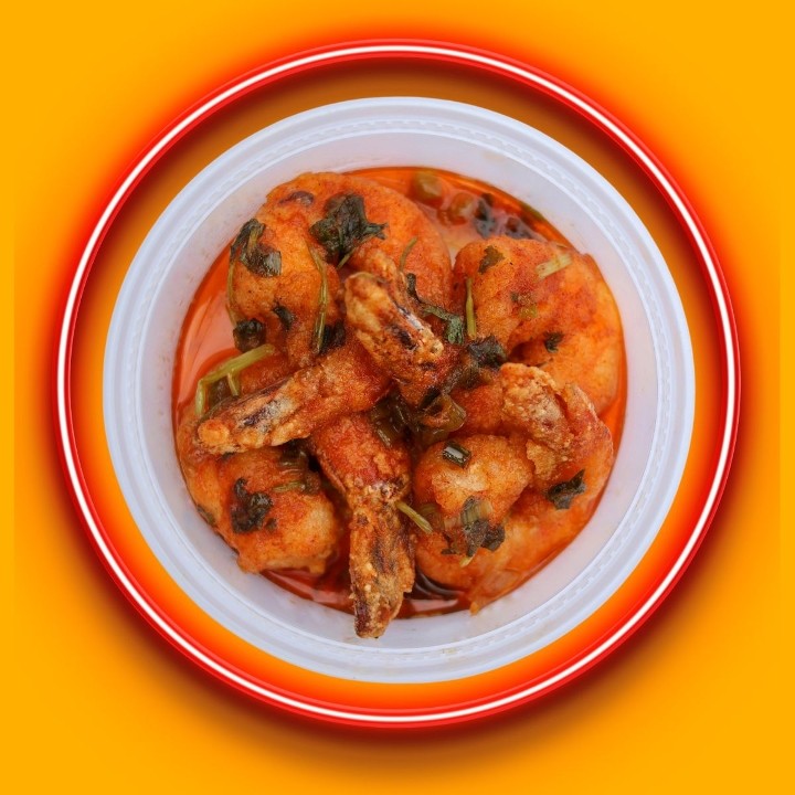 Spicy Garlic Shrimp (4 pc)