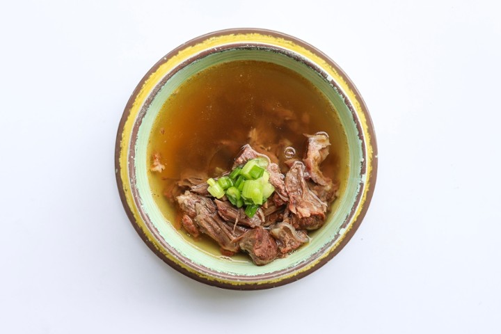Beef Necks in Broth