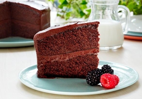 LG Old-Fashioned Chocolate Cake