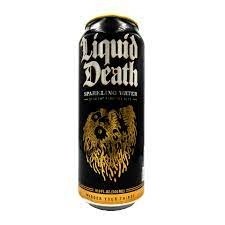 Liquid death Sparkling water