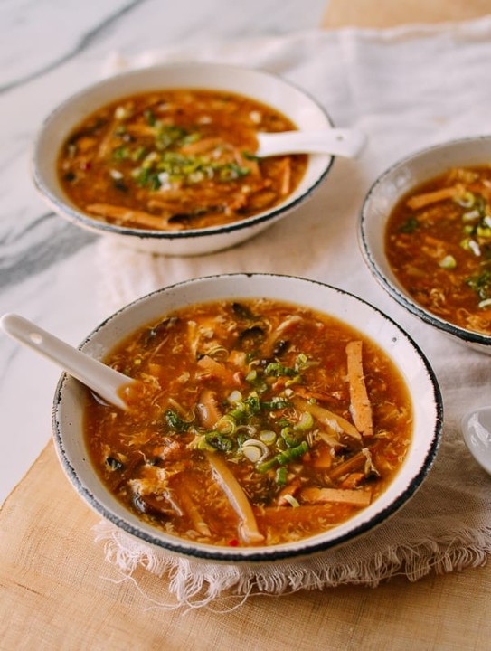 Hot and Sour Soup (Vegetable)