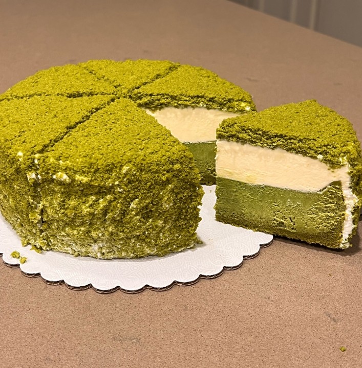 Hokkaido Matcha Yuzu Cheesecake
