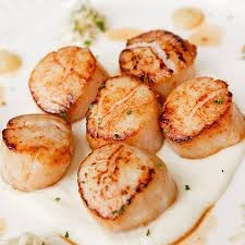 Broiled Scallops Entree