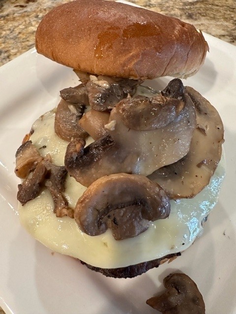 Mushroom Truffle Burger