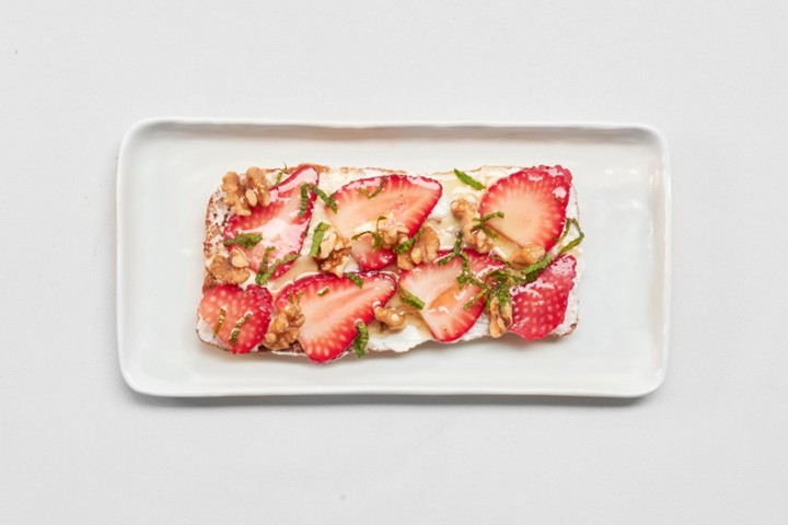 Strawberry & Honey Flatbread