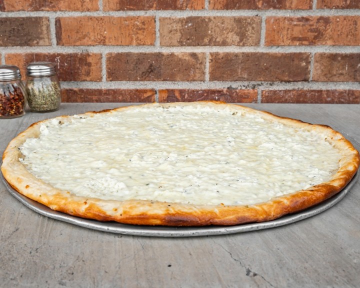 24" White Pizza