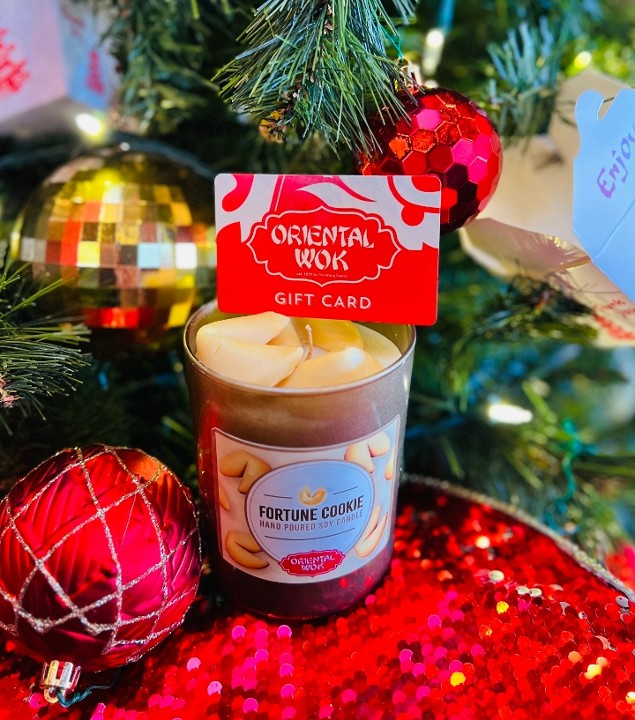 $25 Gift Card + Candle