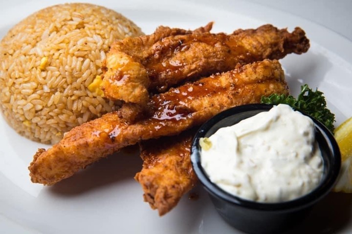 Bistro Country Fried Flounder