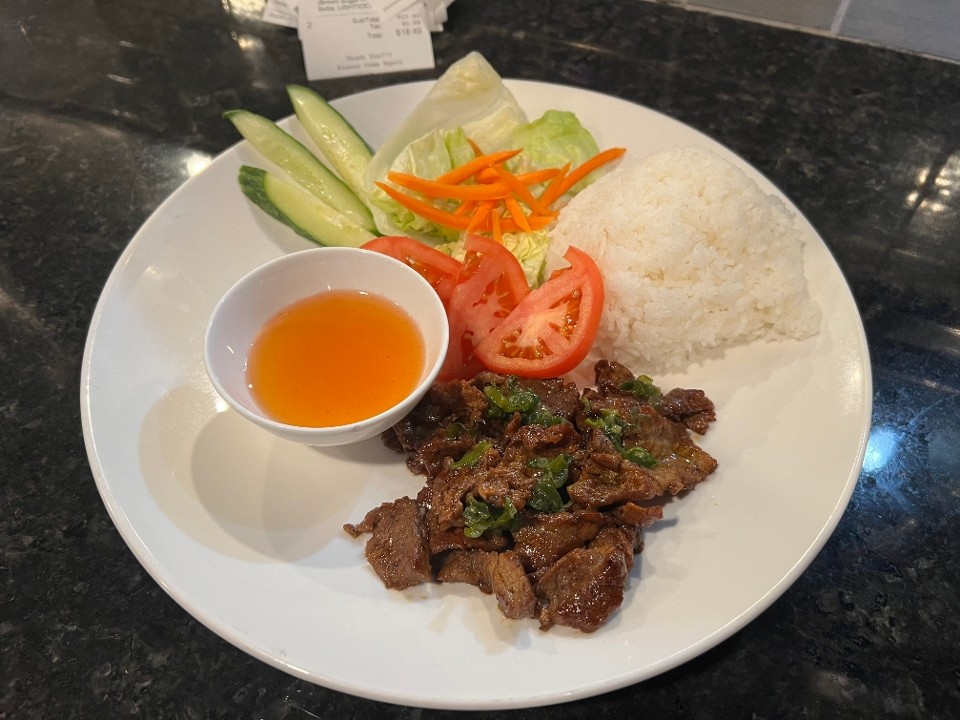 39. Grilled Beef Rice Plate