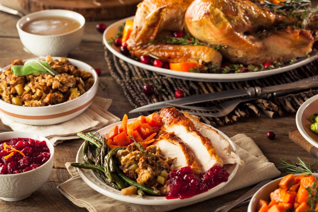 Smoked Whole Turkey Feast - Feeds 10 to 12 People