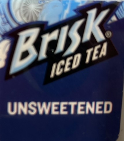 BRISK UNSWEET TEA