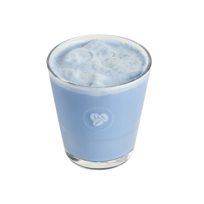 Iced Blue Lavender Latte
