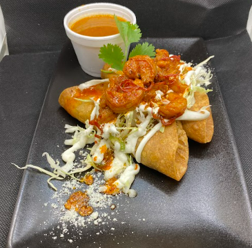 Tacos Dorados de Papa with Protein