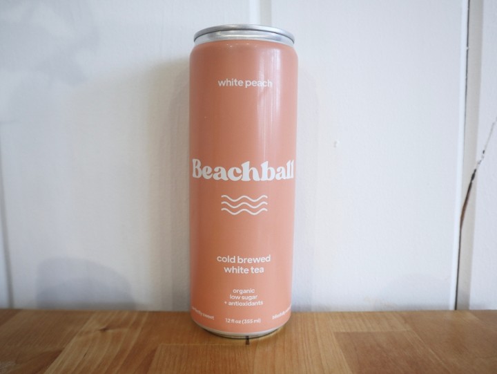 Beach Ball - White Peach