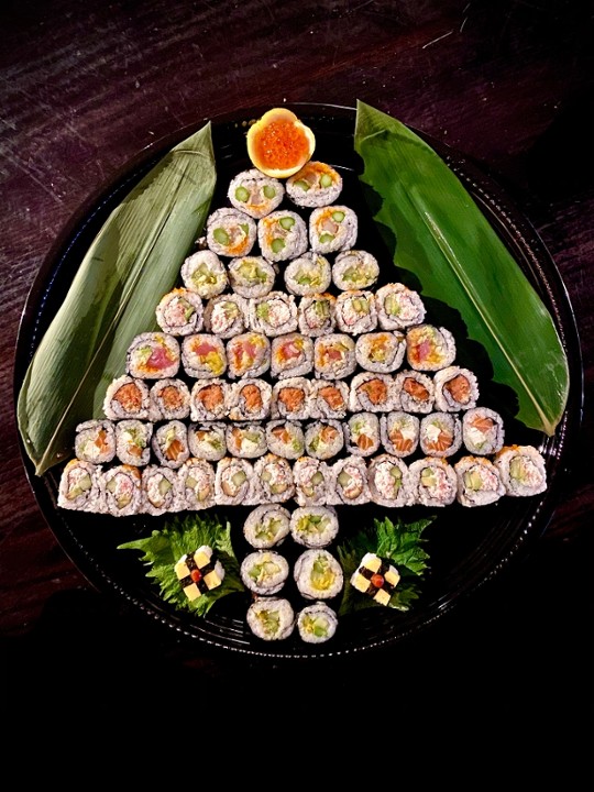 Christmas Tree Classic Sushi Platter