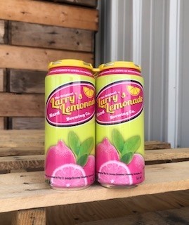 Larry's Pink Lemonade 4 pack 16oz can