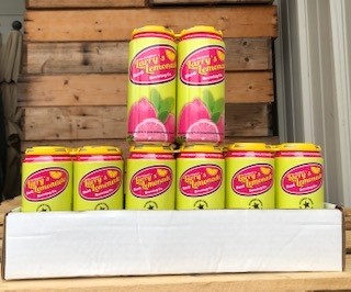 Case Larry's Pink Lemonade 4 pack 16oz can