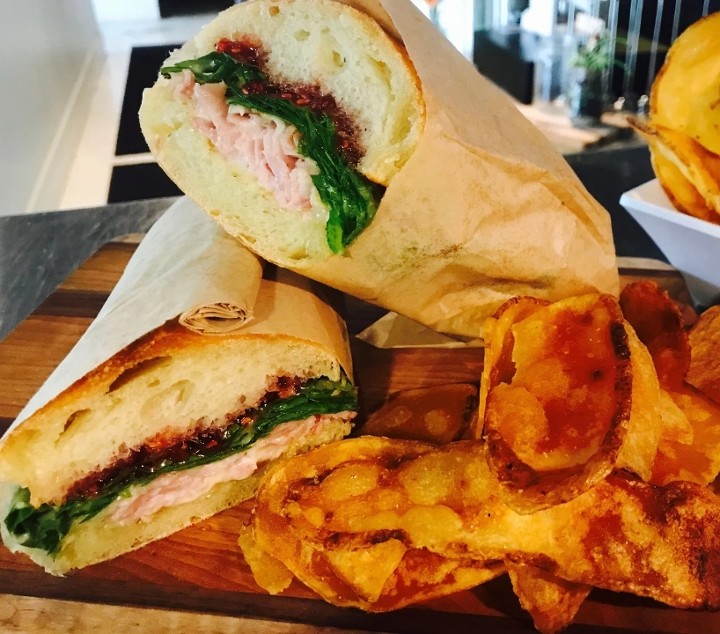 Apple-Wood Ham & Brie