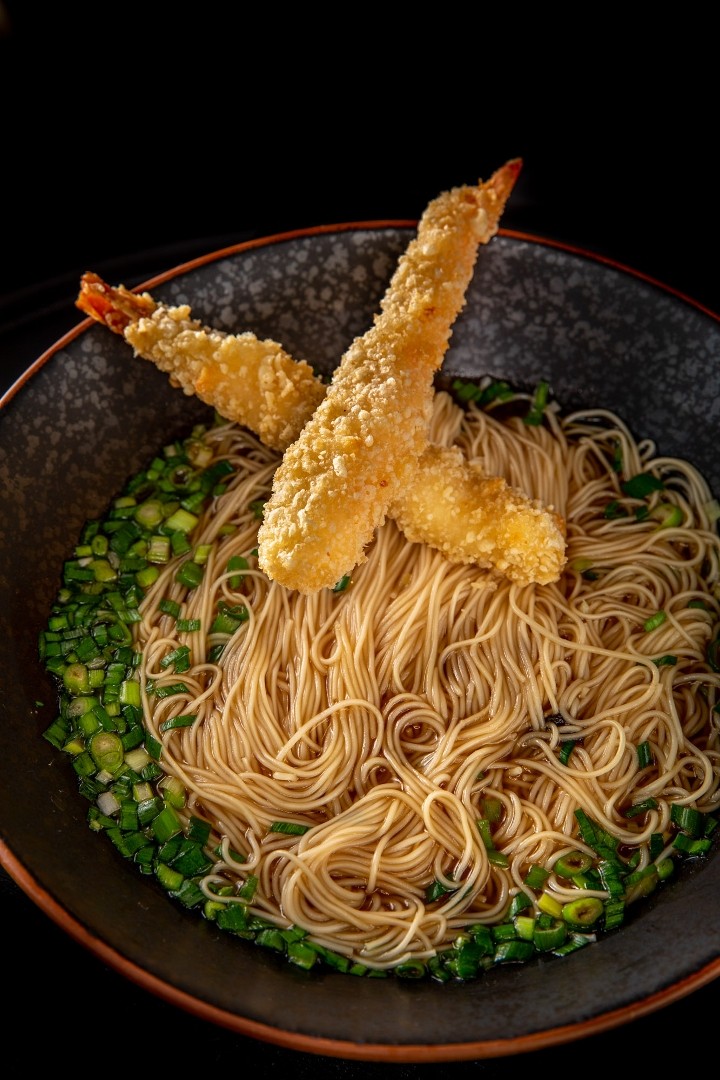 U5. Aozao Noodle/Shrimp Tempura 3pc
