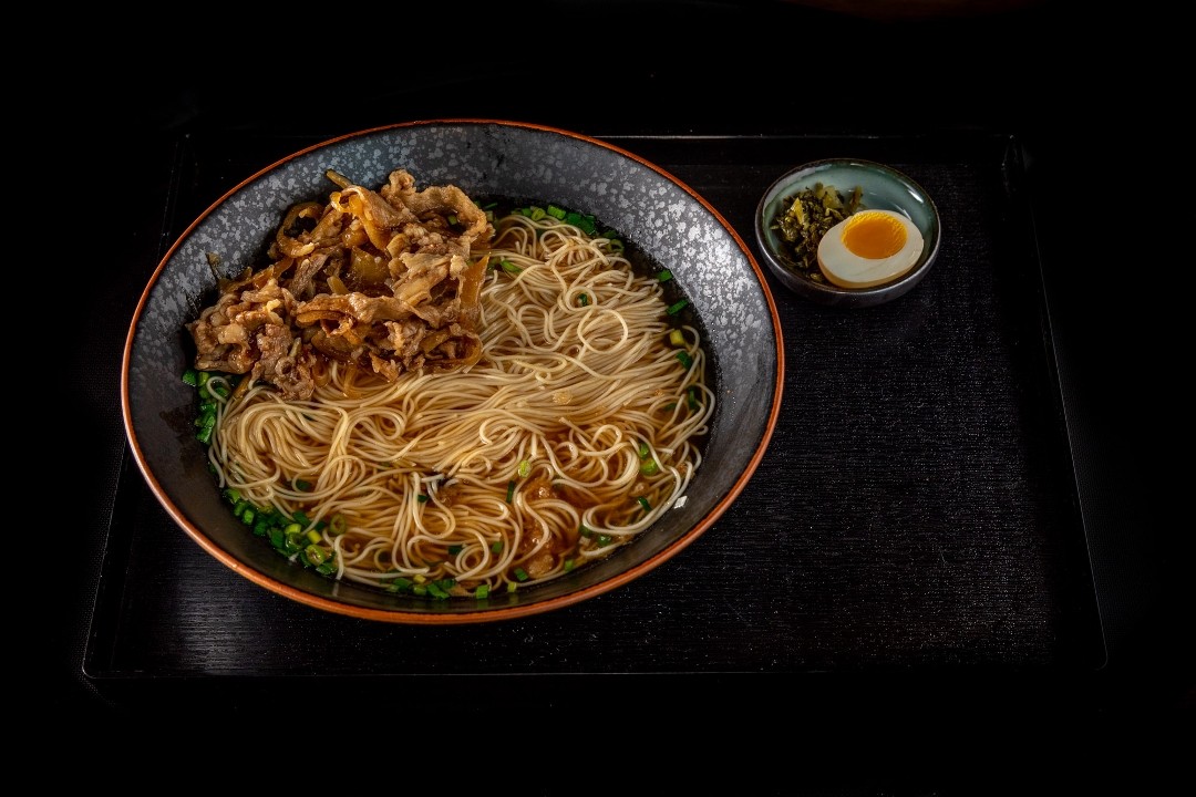 U8. Aozao Noodle/Gyudon Beef