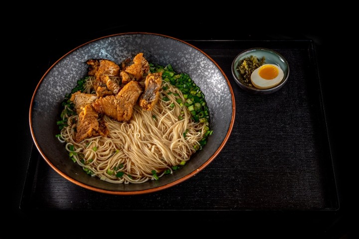 U4. Aozao Noodle/Boneless Braised Fish