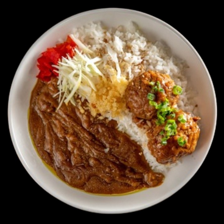 R8 Curry Meatball Rice Set
