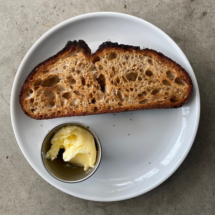 Toasted Seeded Sourdough + Cultured Butter