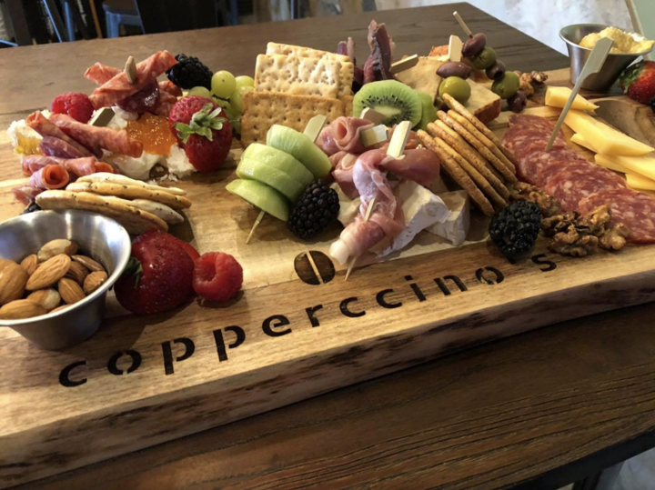 Large Charcuterie In-House (cheese & meat for 4)