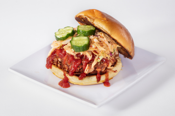 BBQ Jackfruit Sandwich (vegetarian)
