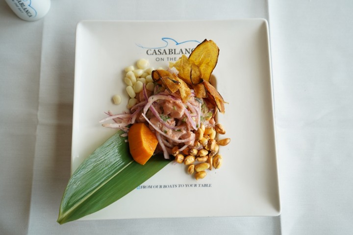 Peruvian Style Corvina Ceviche