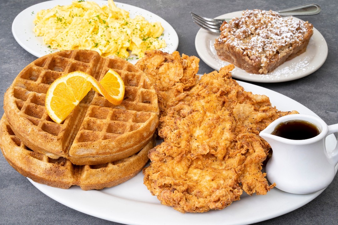 Chicken & Waffles Family Meal - 4 People