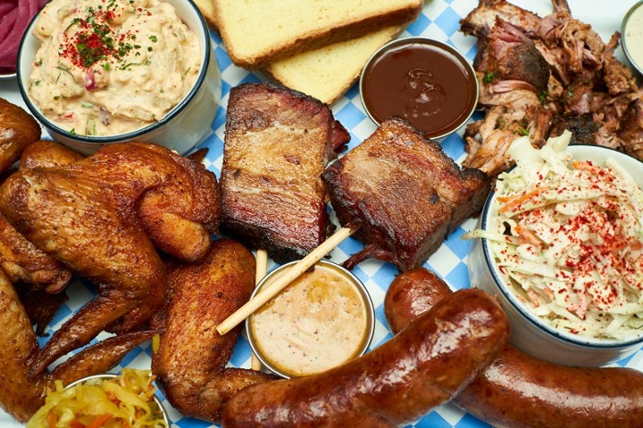 BBQ Plate for Two People