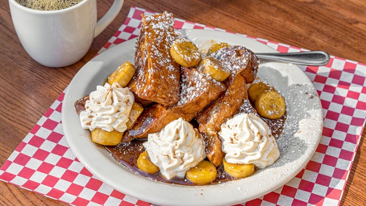 Bananas Foster French Toast