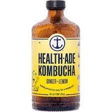 Health Ade Kombucha: Ginger Lemon
